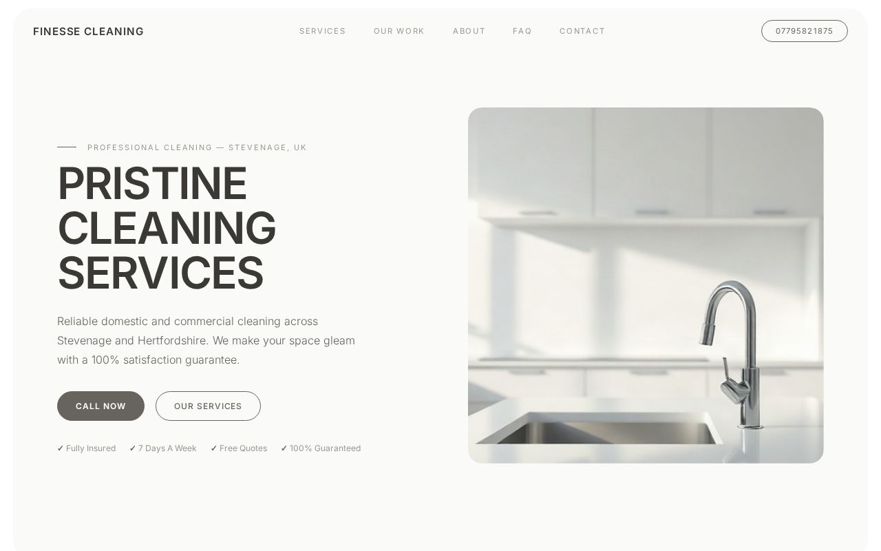 Your new website