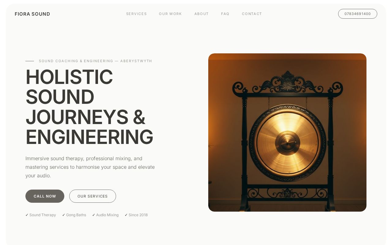 Your new website