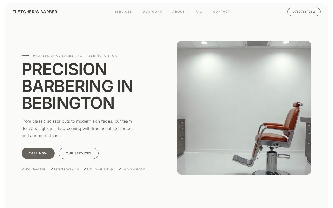 Your new website