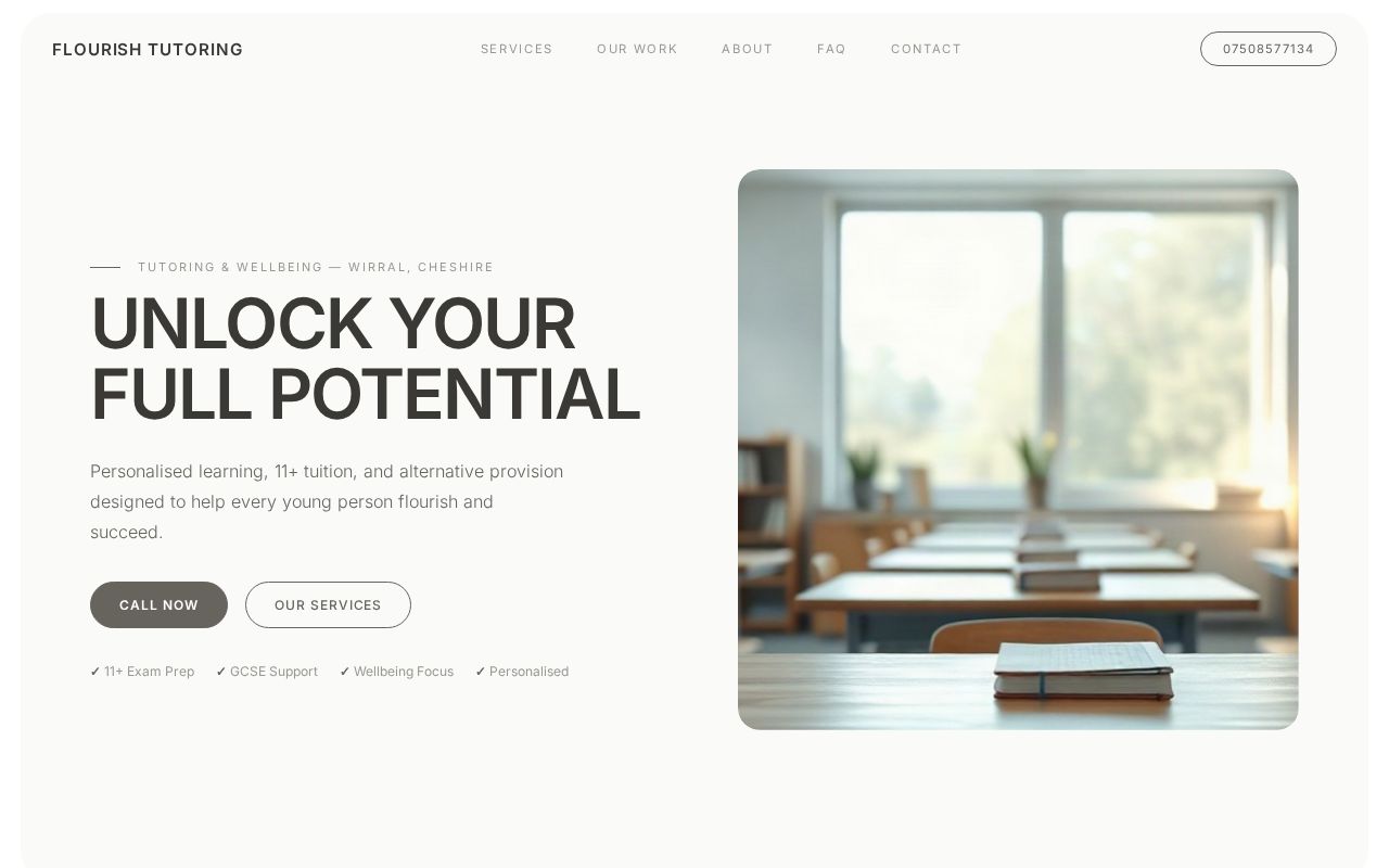 Your new website