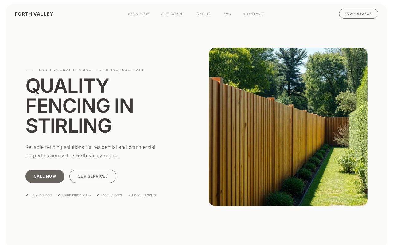 Your new website