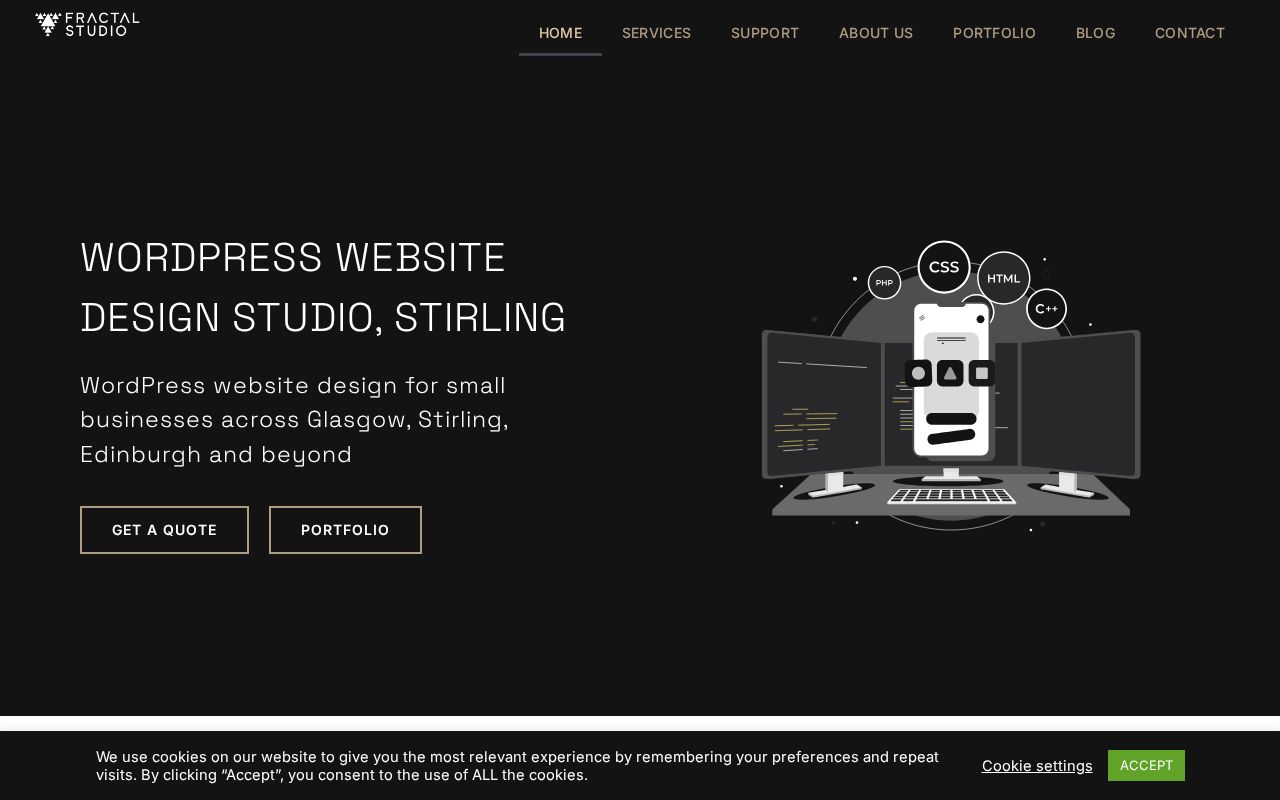 Your current website