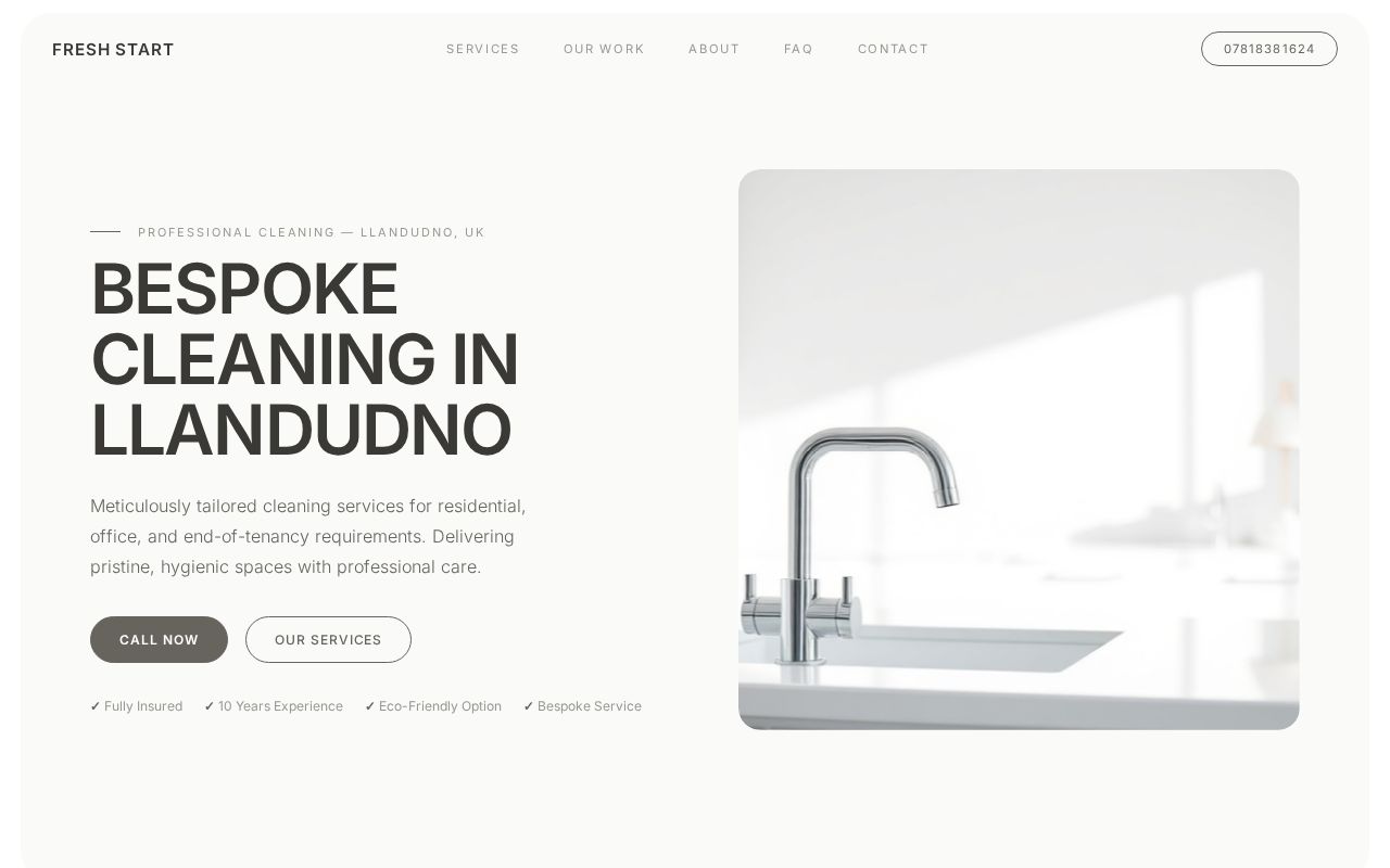 Your new website