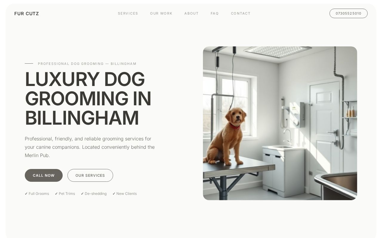 Your new website