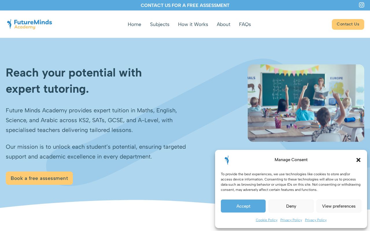 Your current website