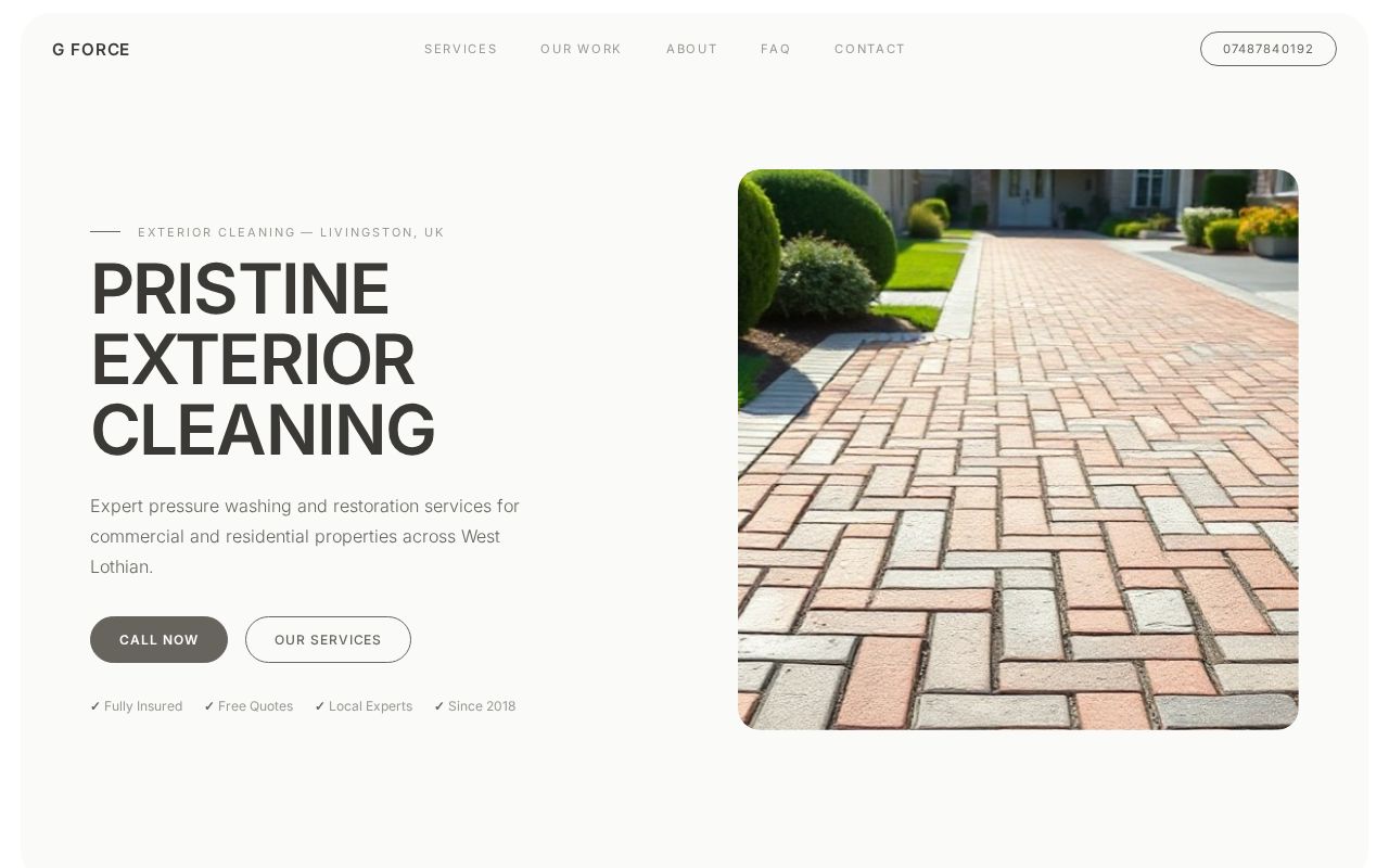 Your new website