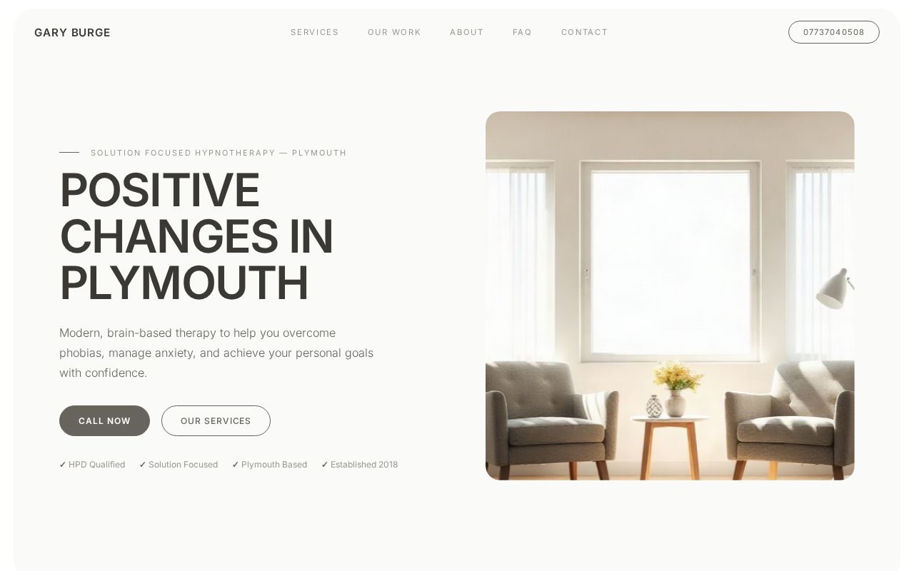 Your new website