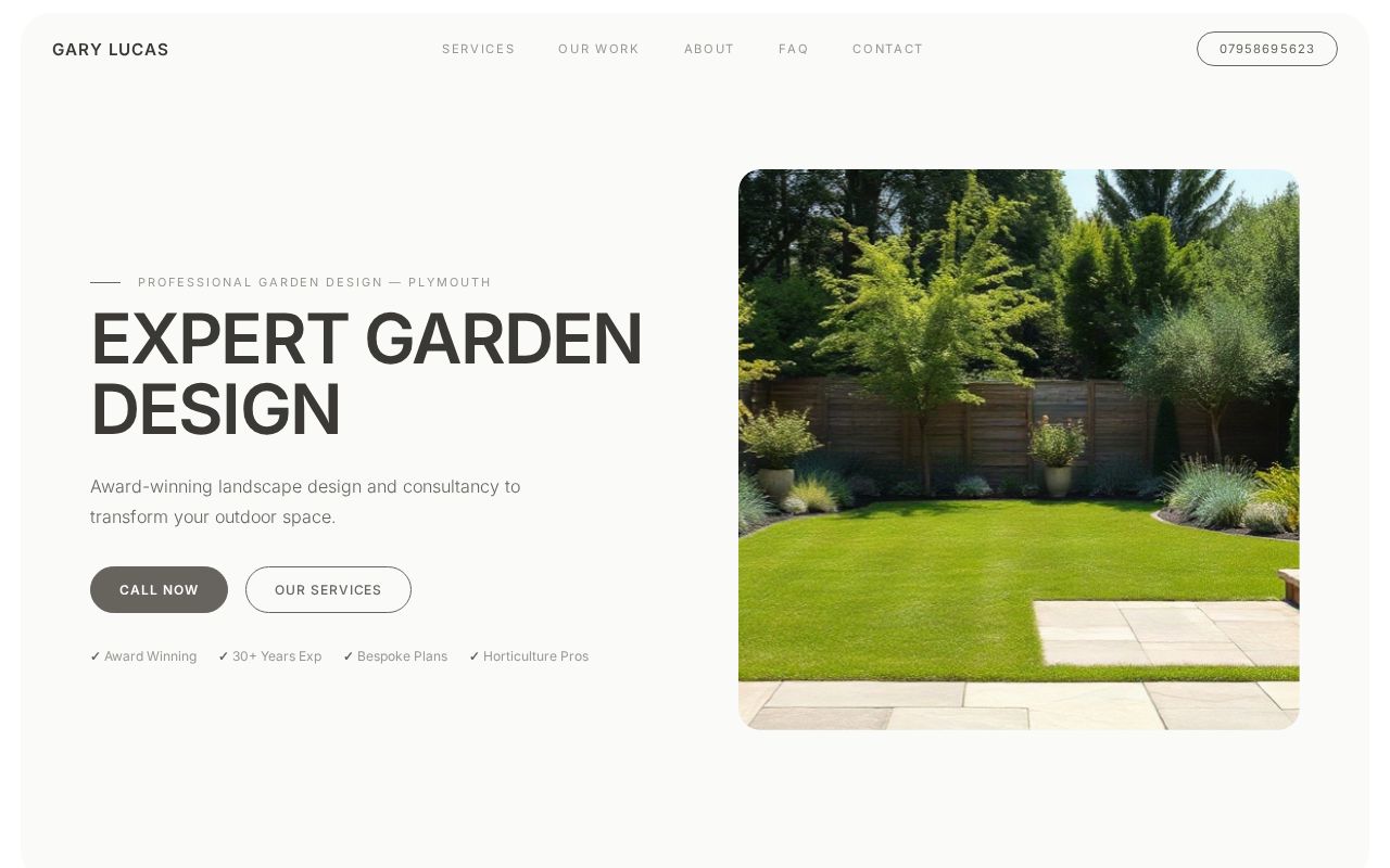 Your new website