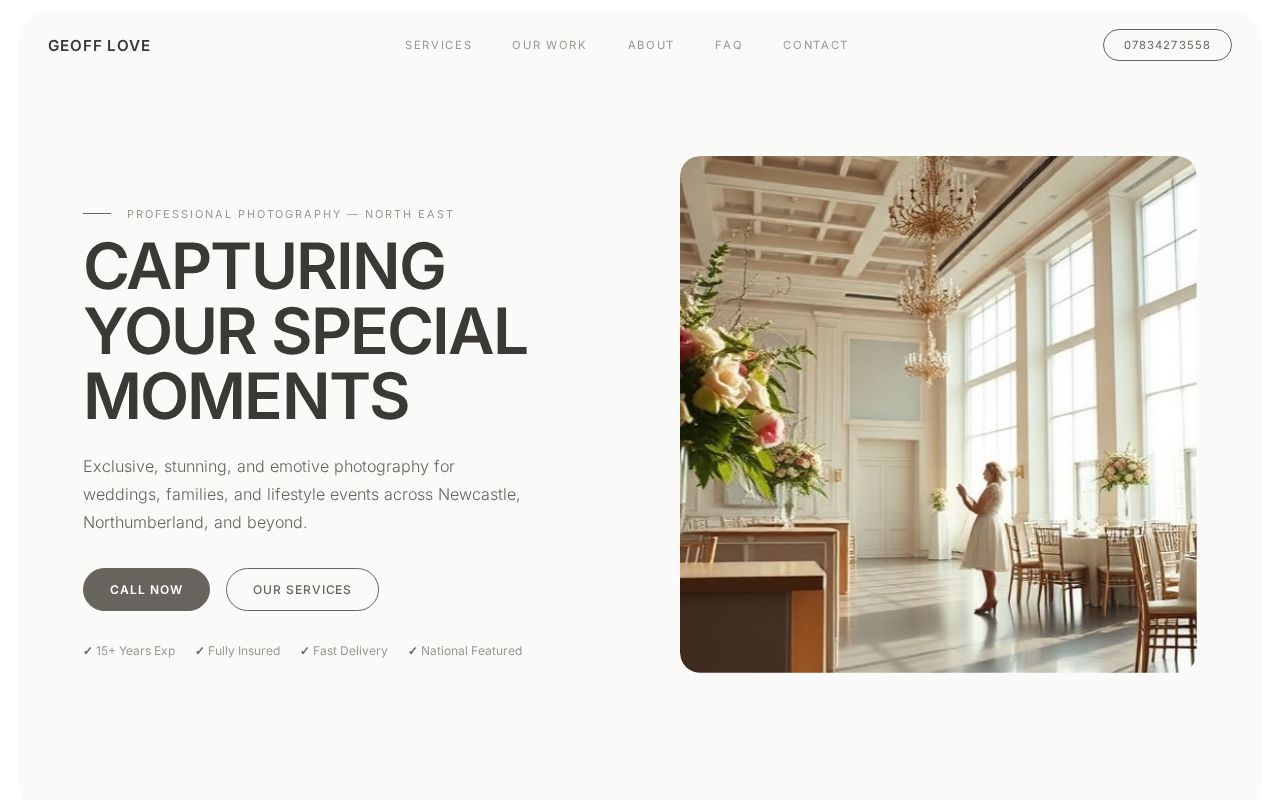 Your new website