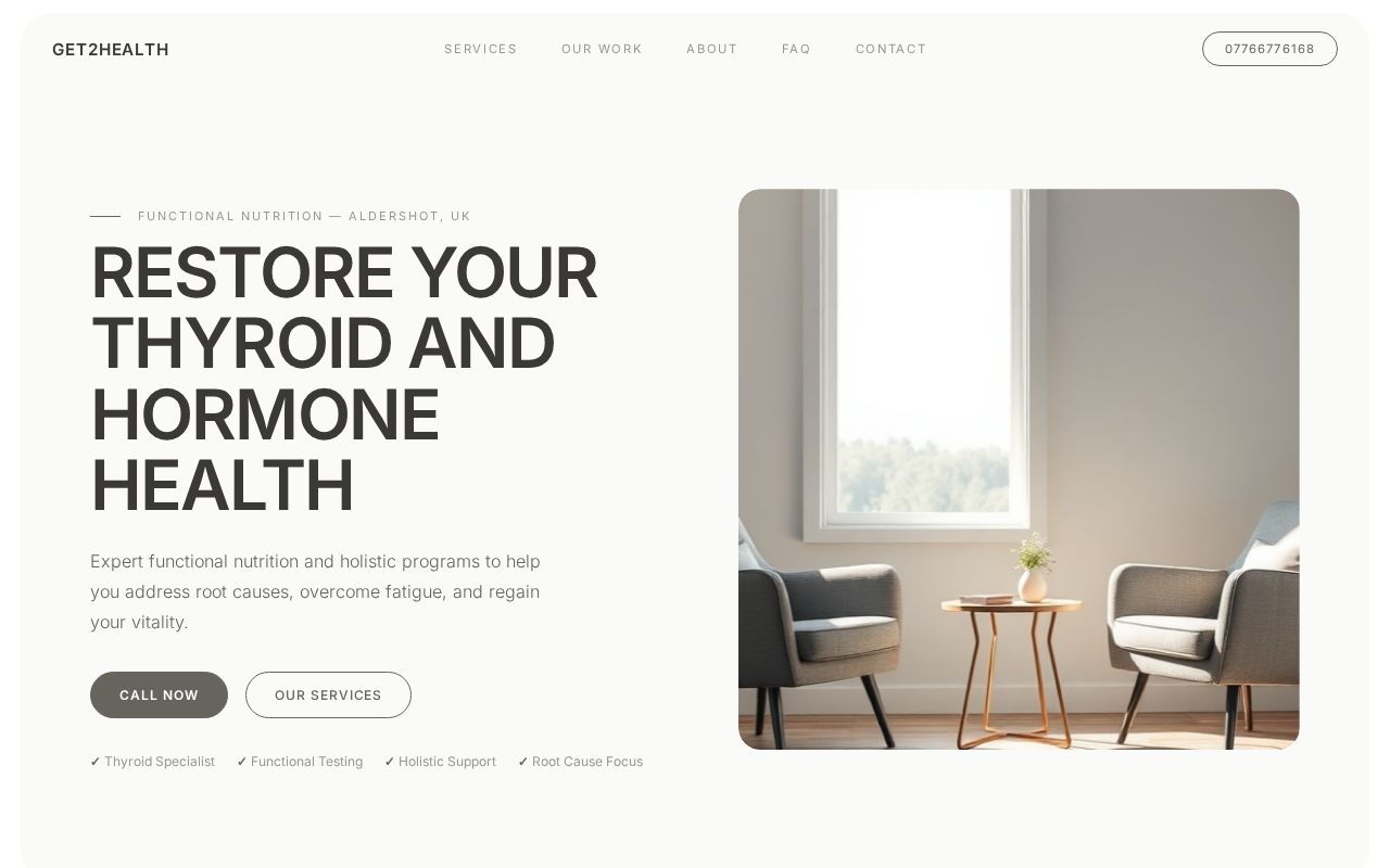 Your new website
