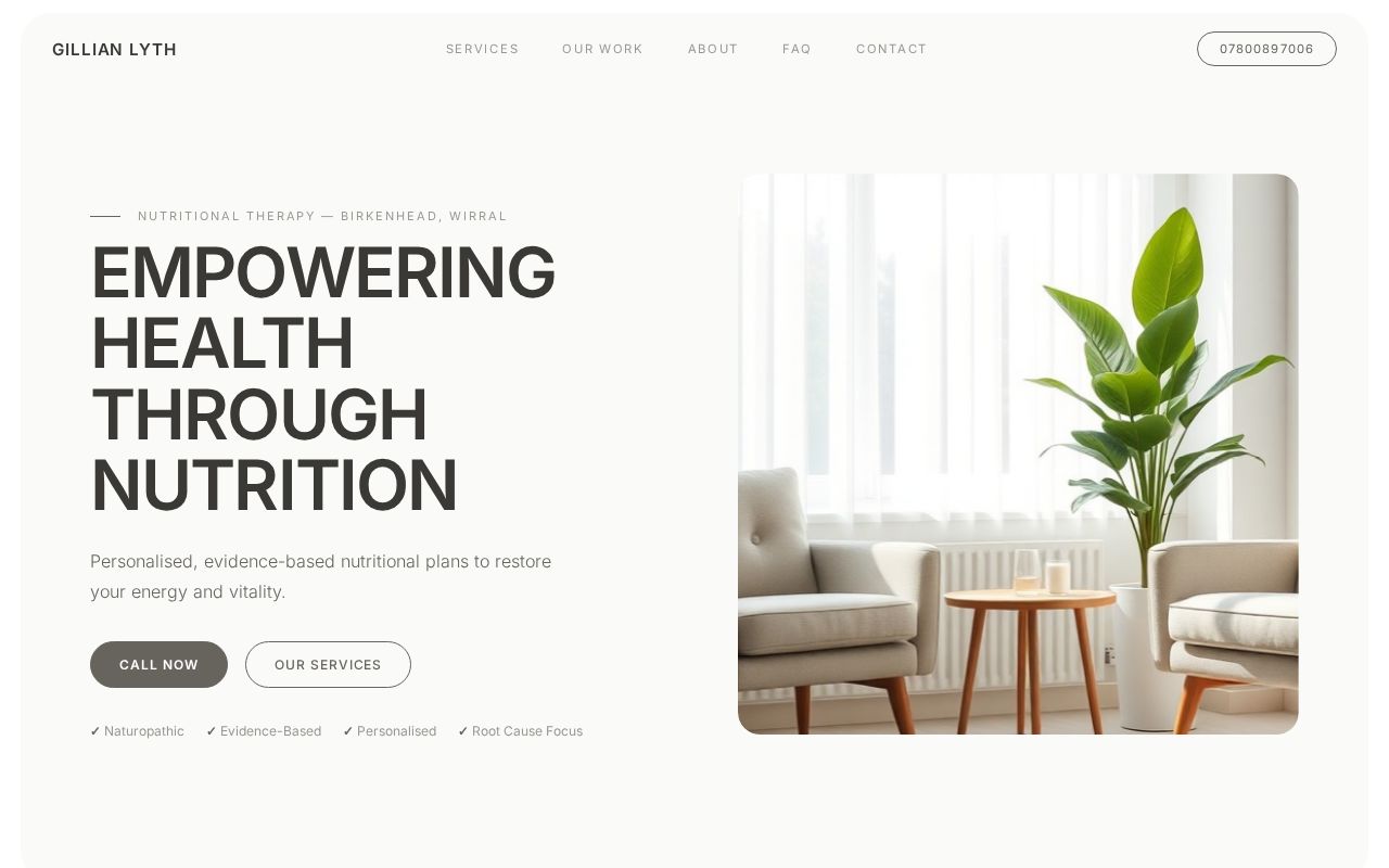 Your new website