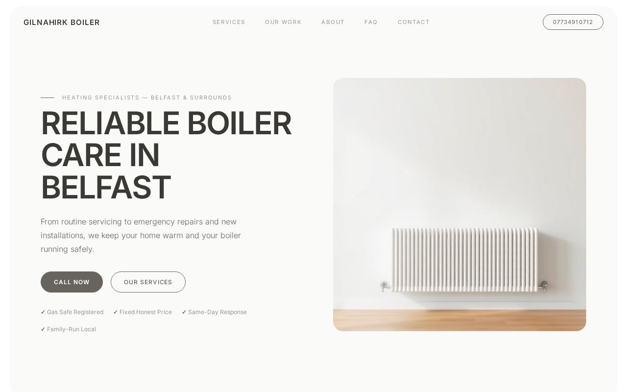 Your new website