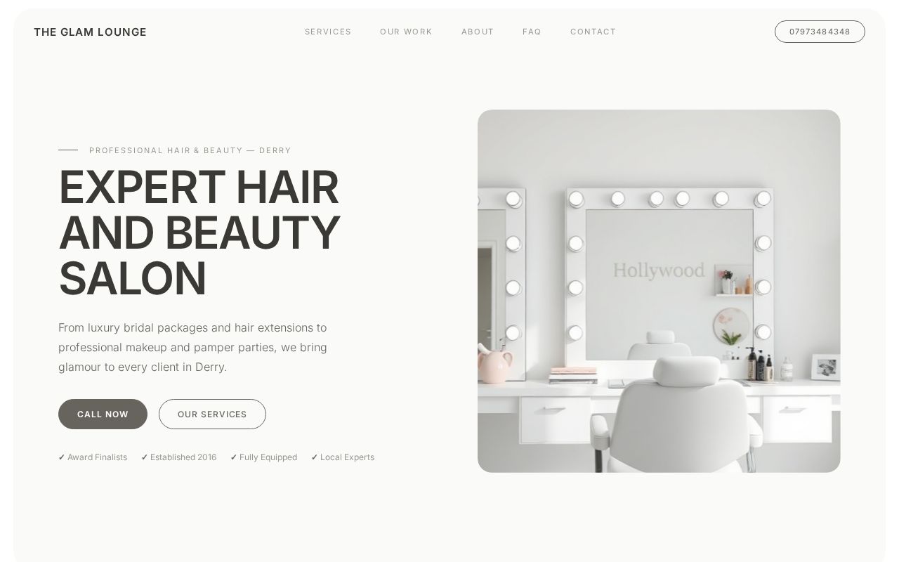 Your new website
