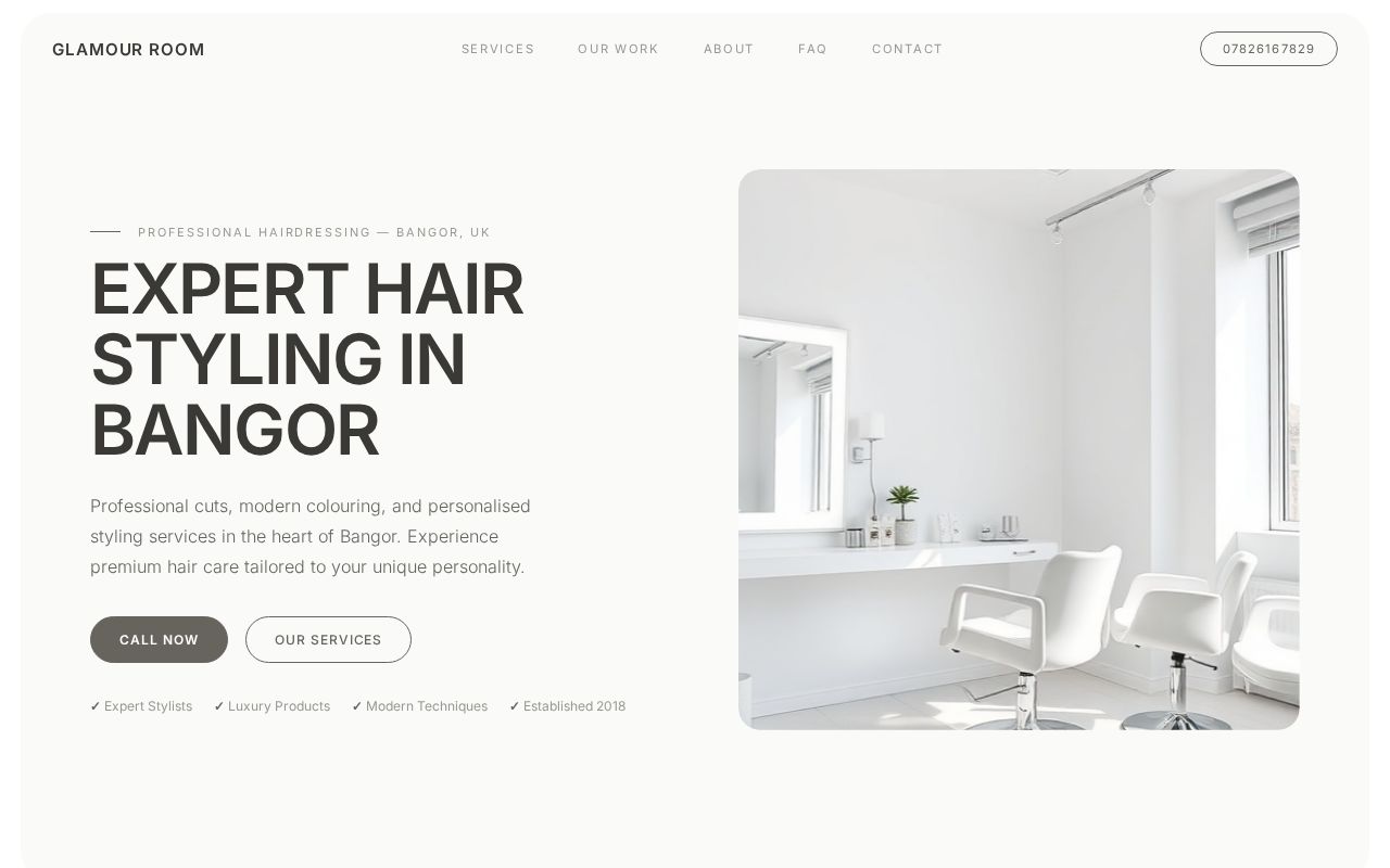 Your new website