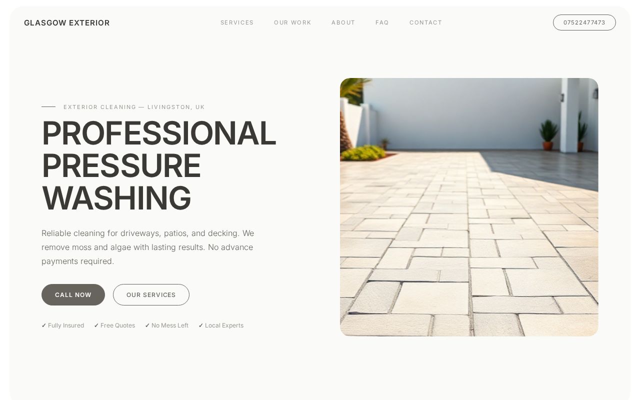 Your new website
