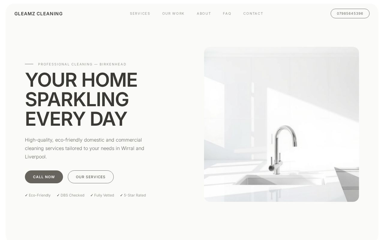 Your new website