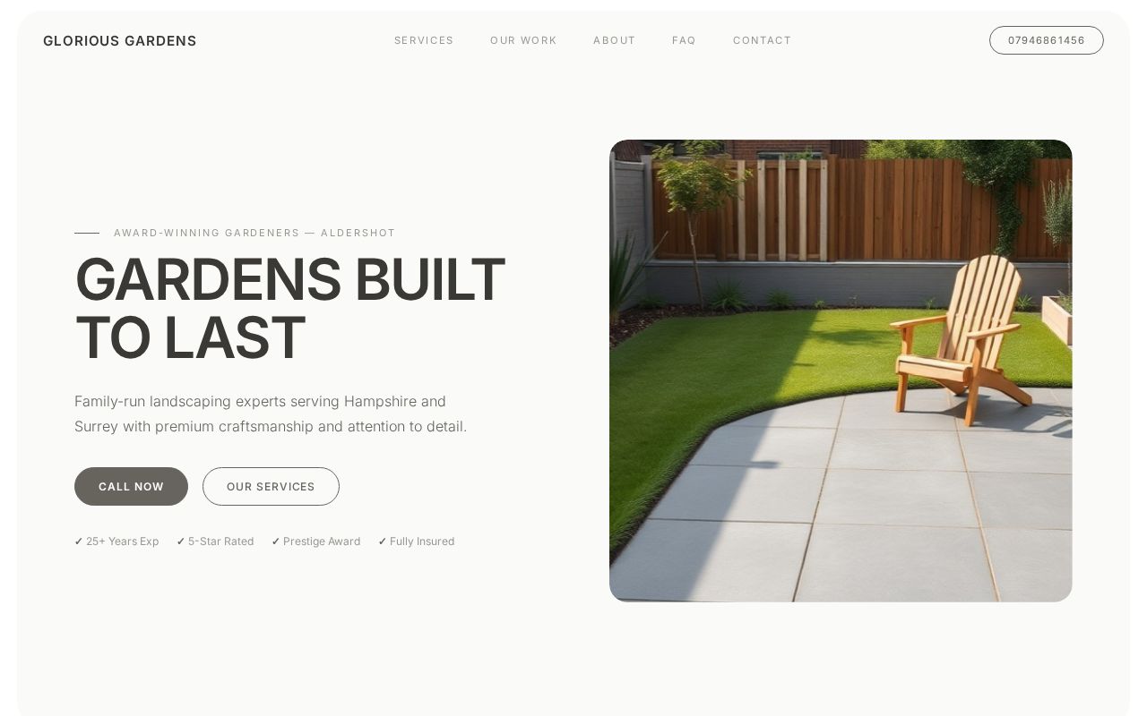 Your new website