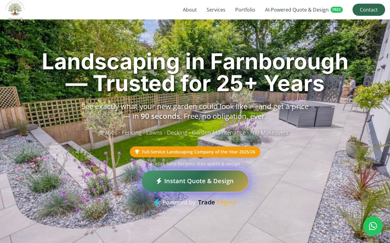 Your current website