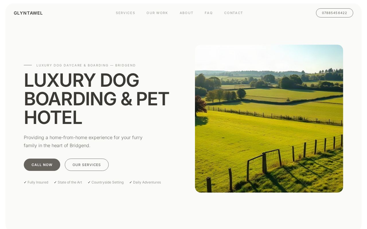 Your new website