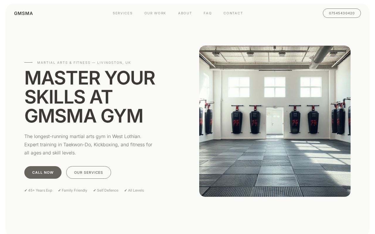 Your new website