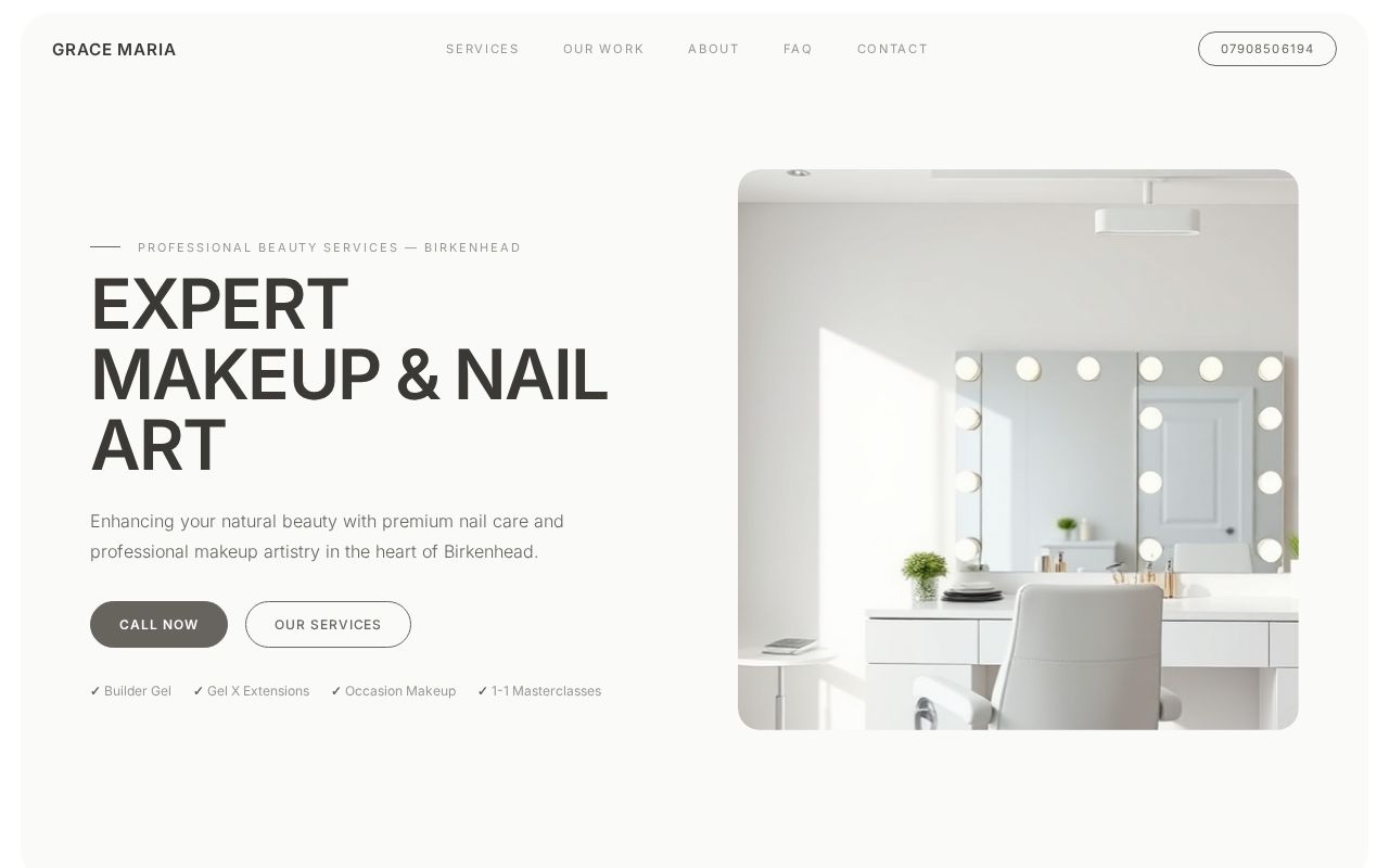 Your new website