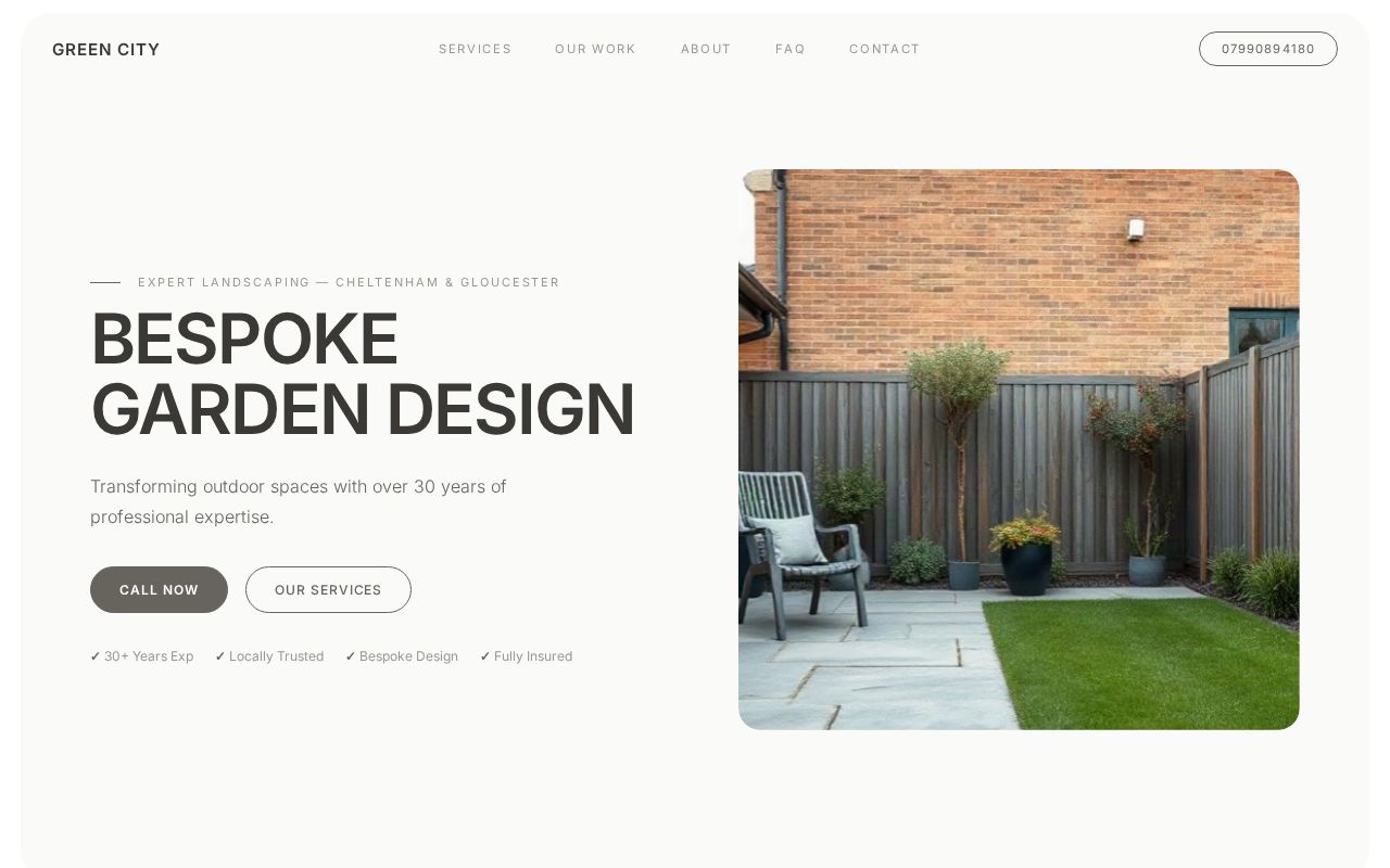 Your new website