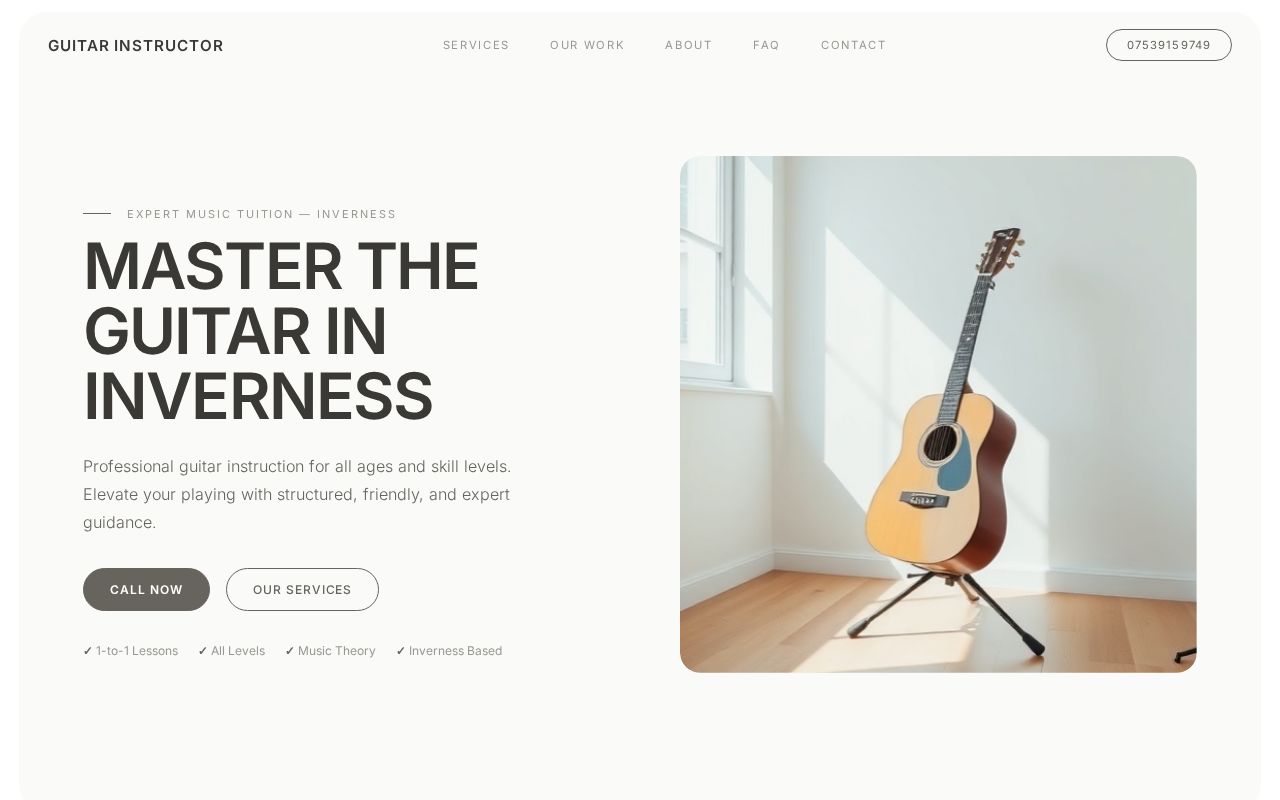 Your new website