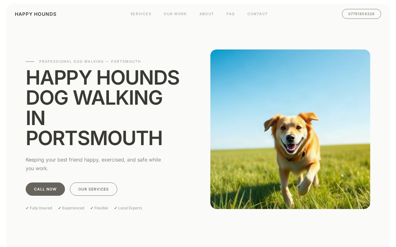 Your new website