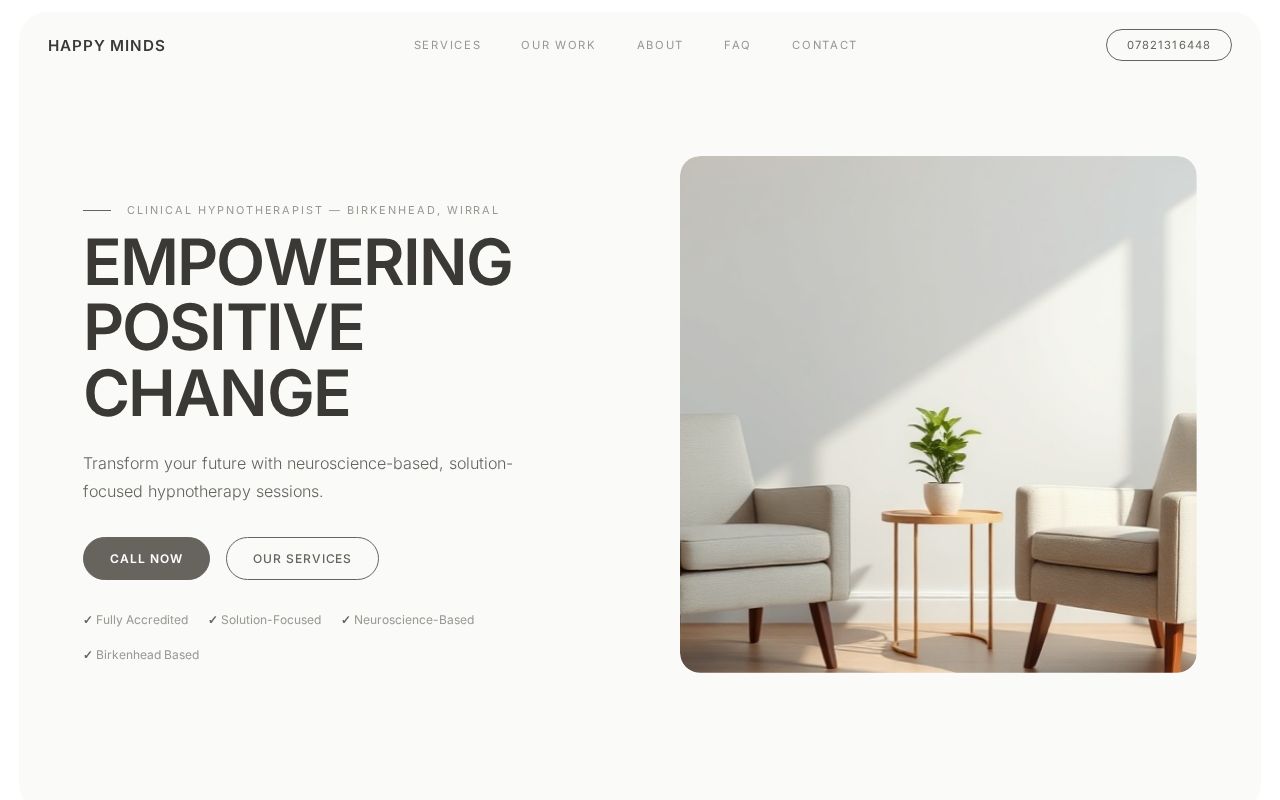 Your new website