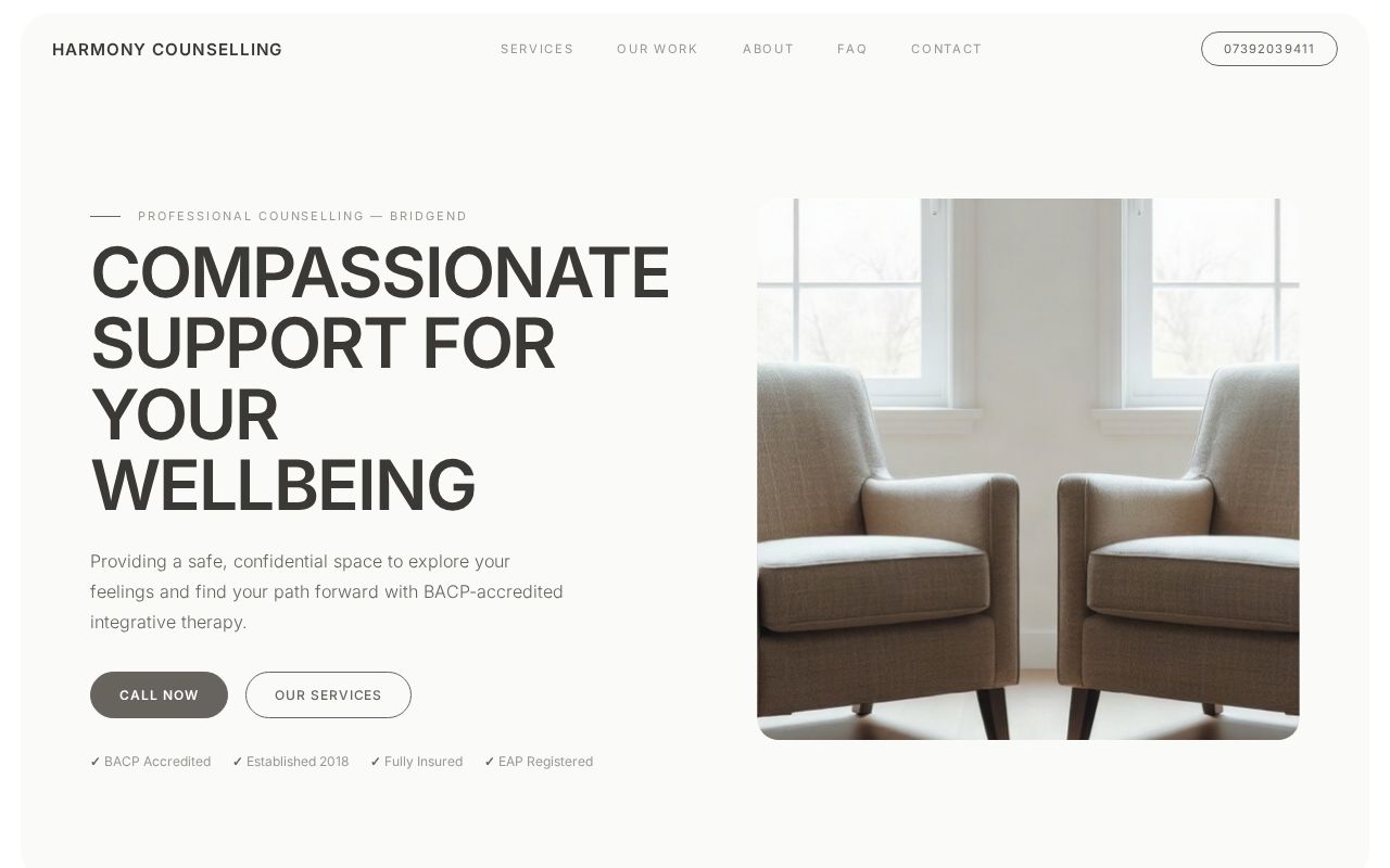 Your new website