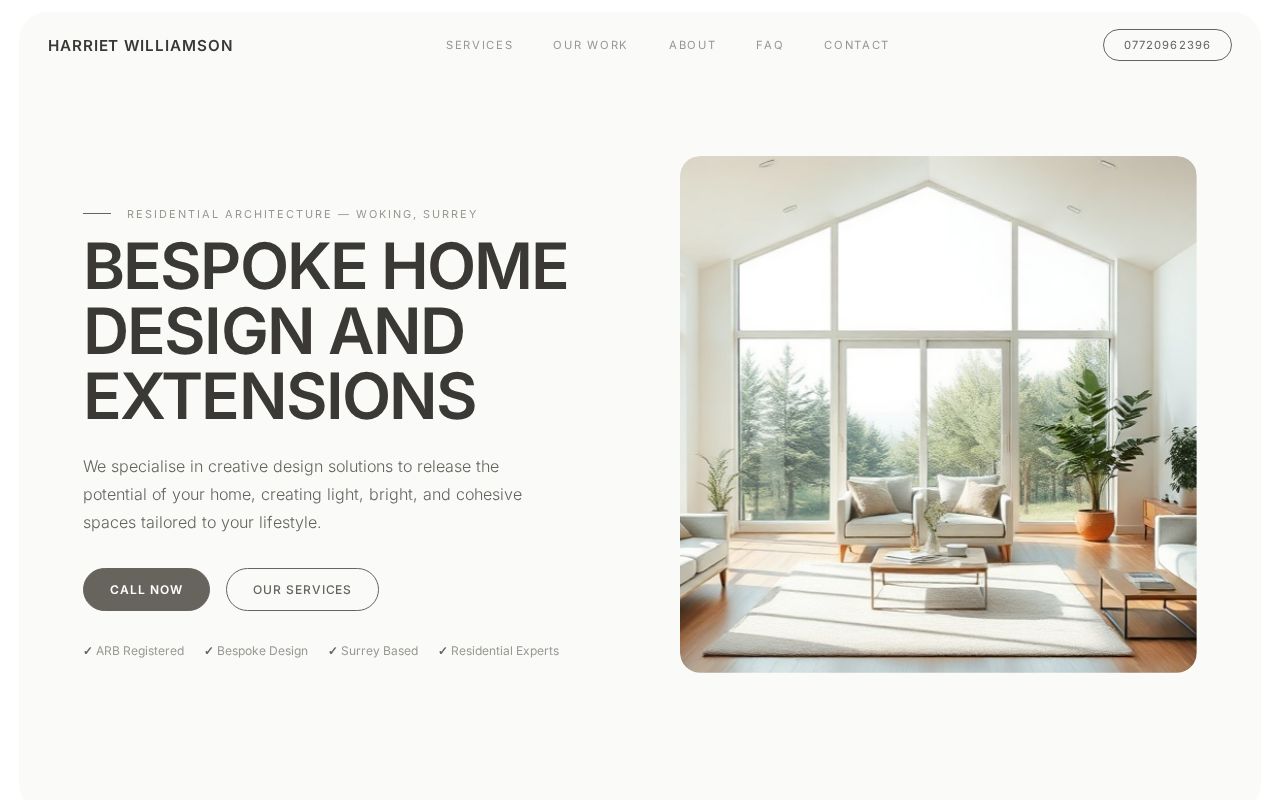 Your new website