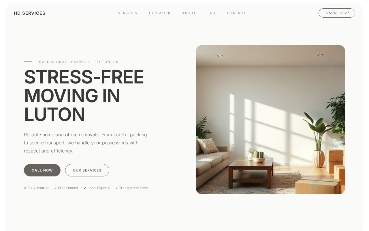 Your new website