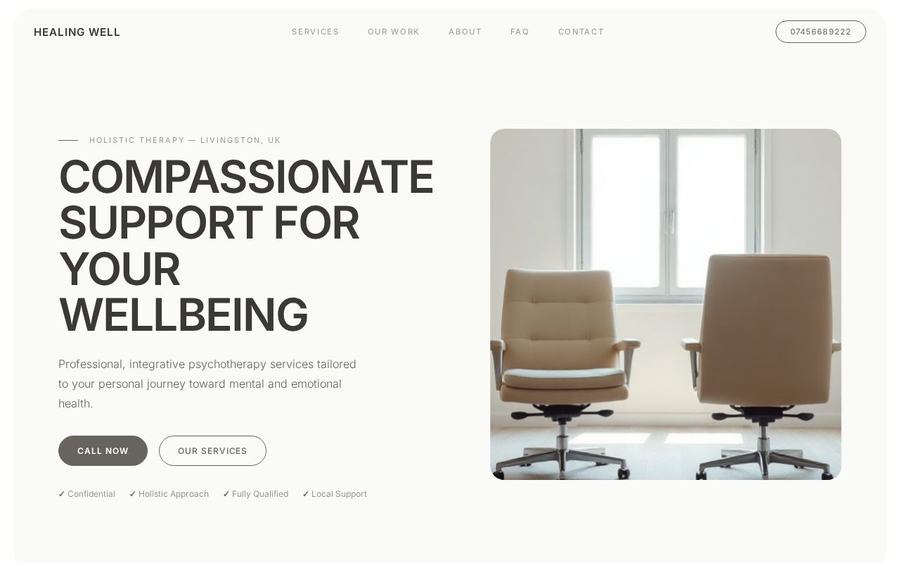 Your new website