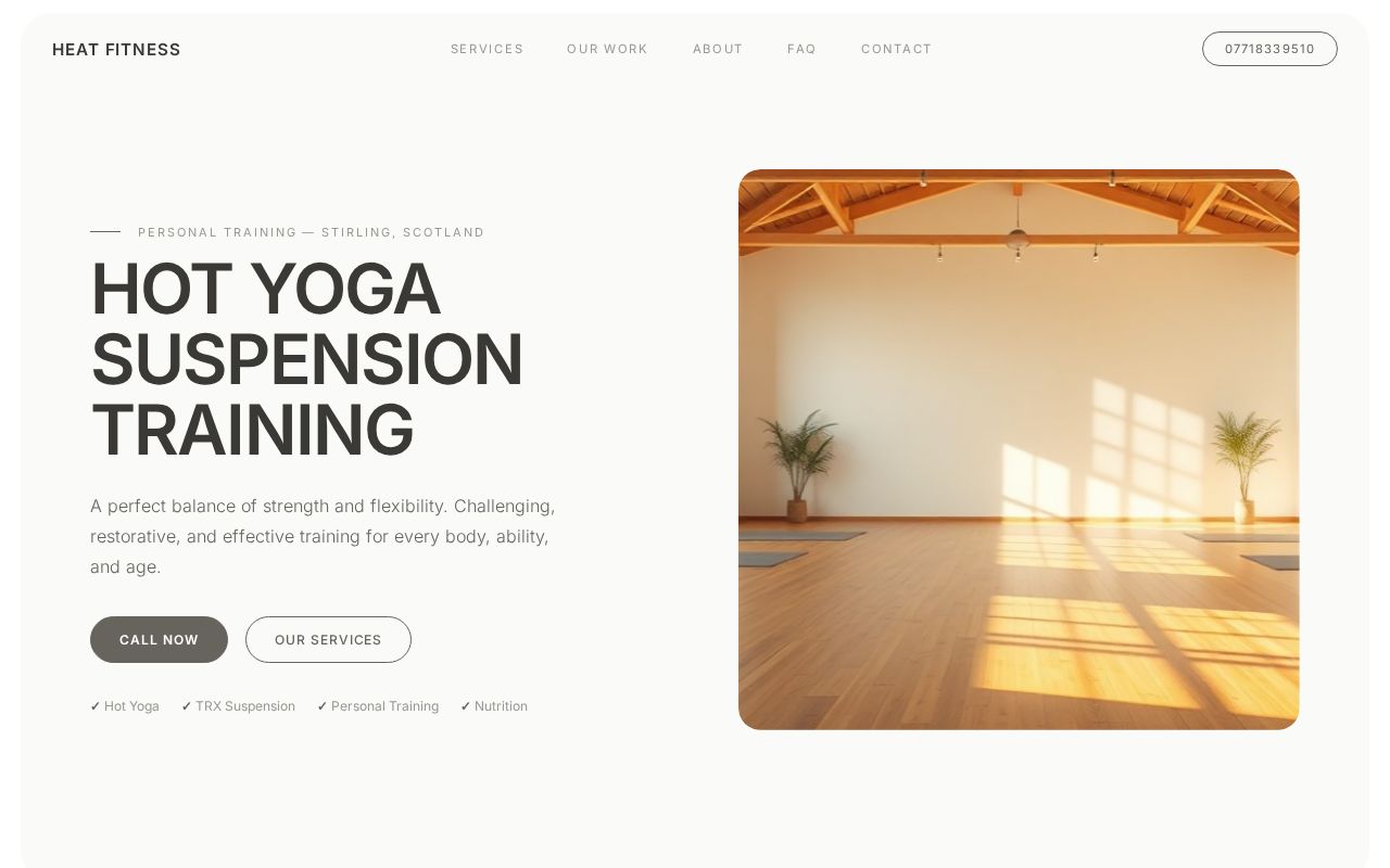 Your new website