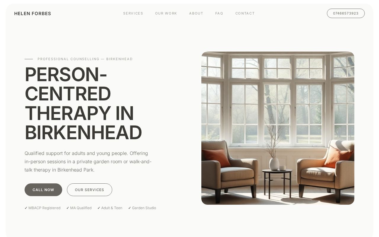Your new website