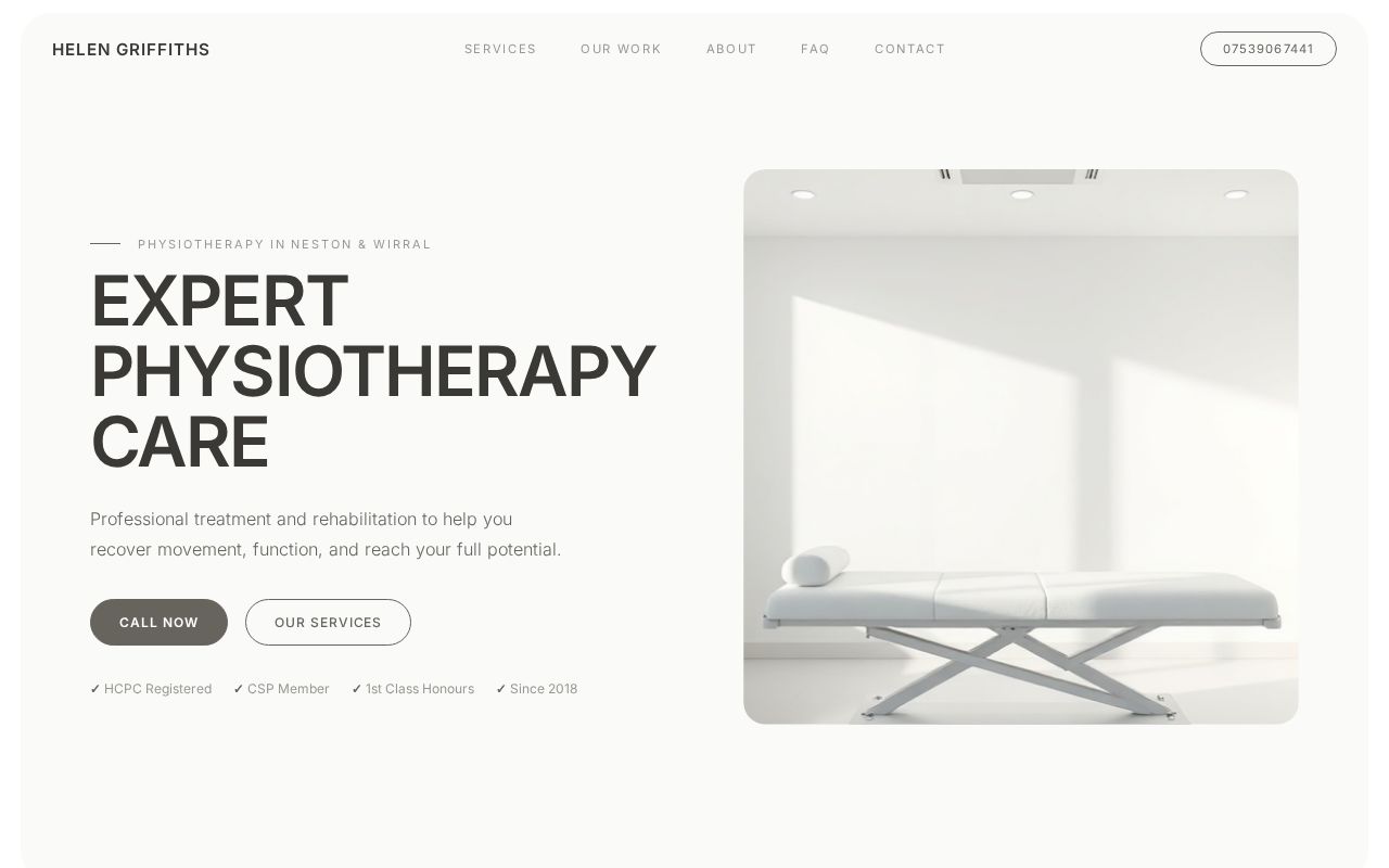 Your new website