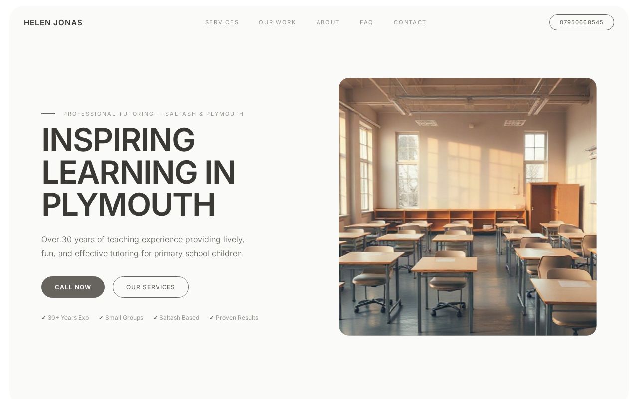 Your new website