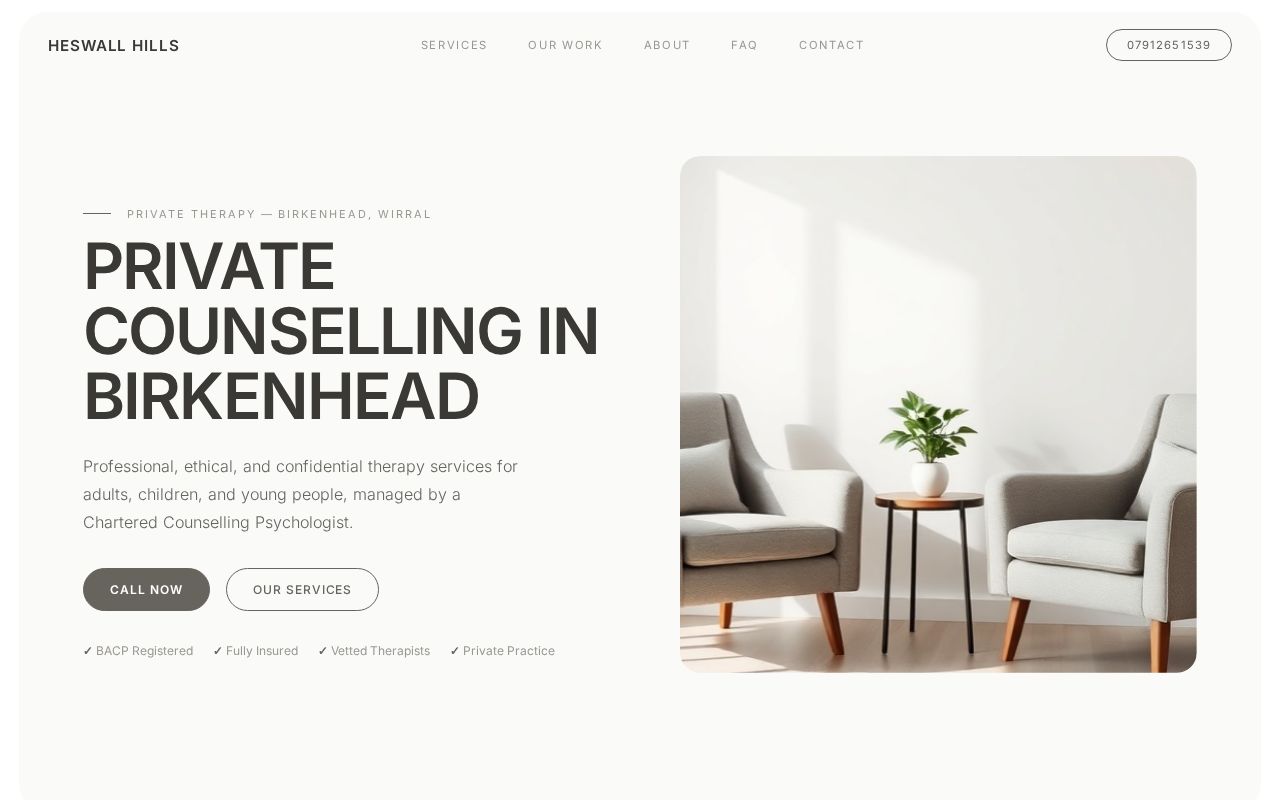 Your new website