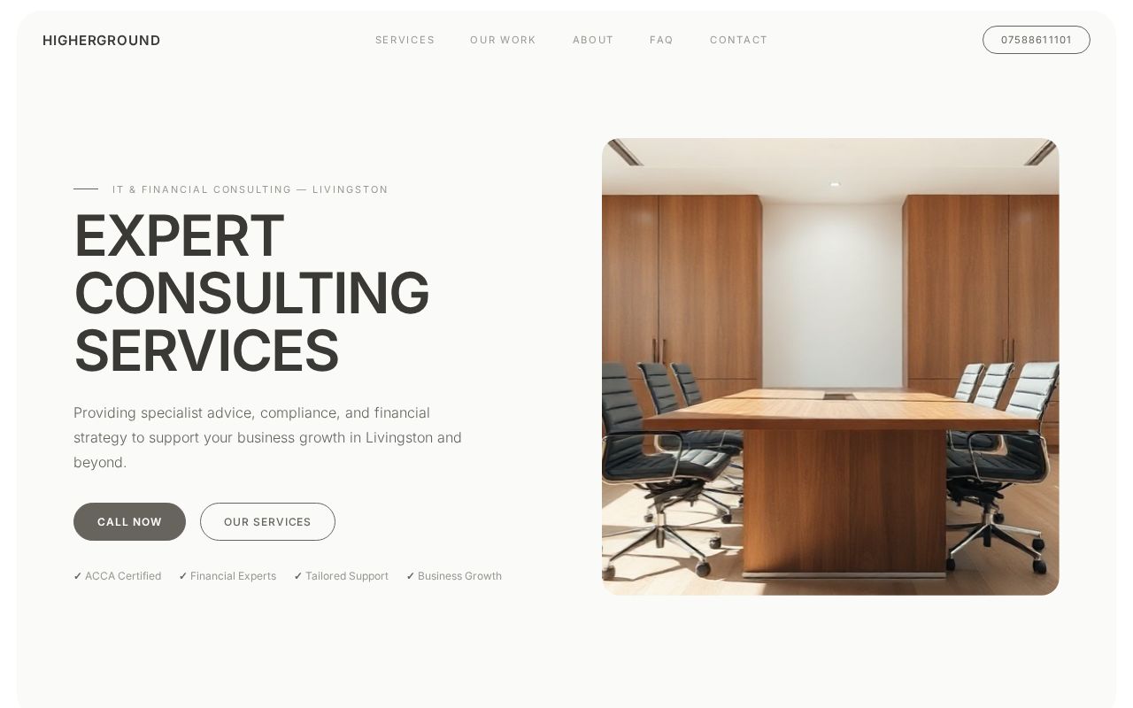Your new website