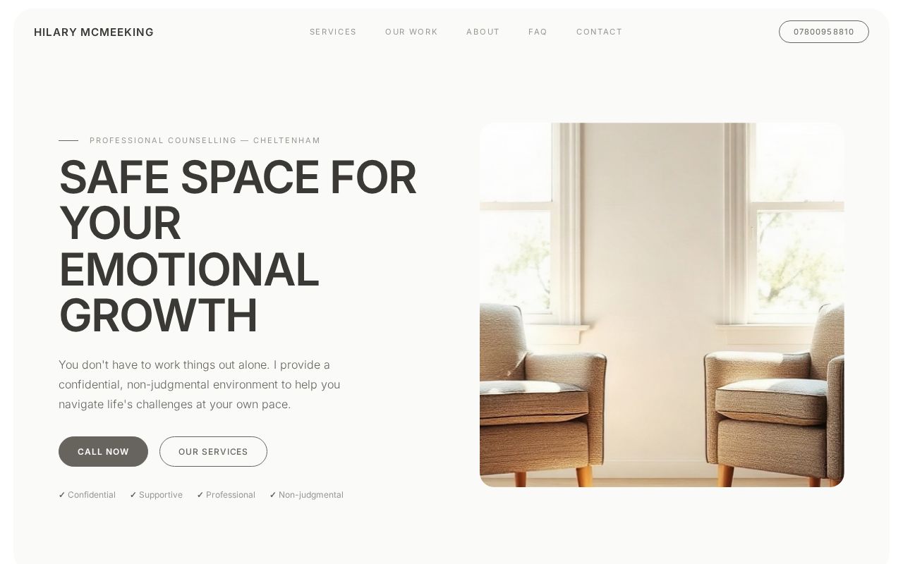 Your new website