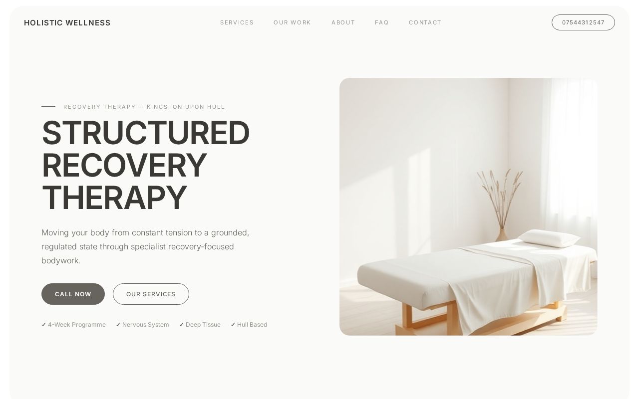 Your new website