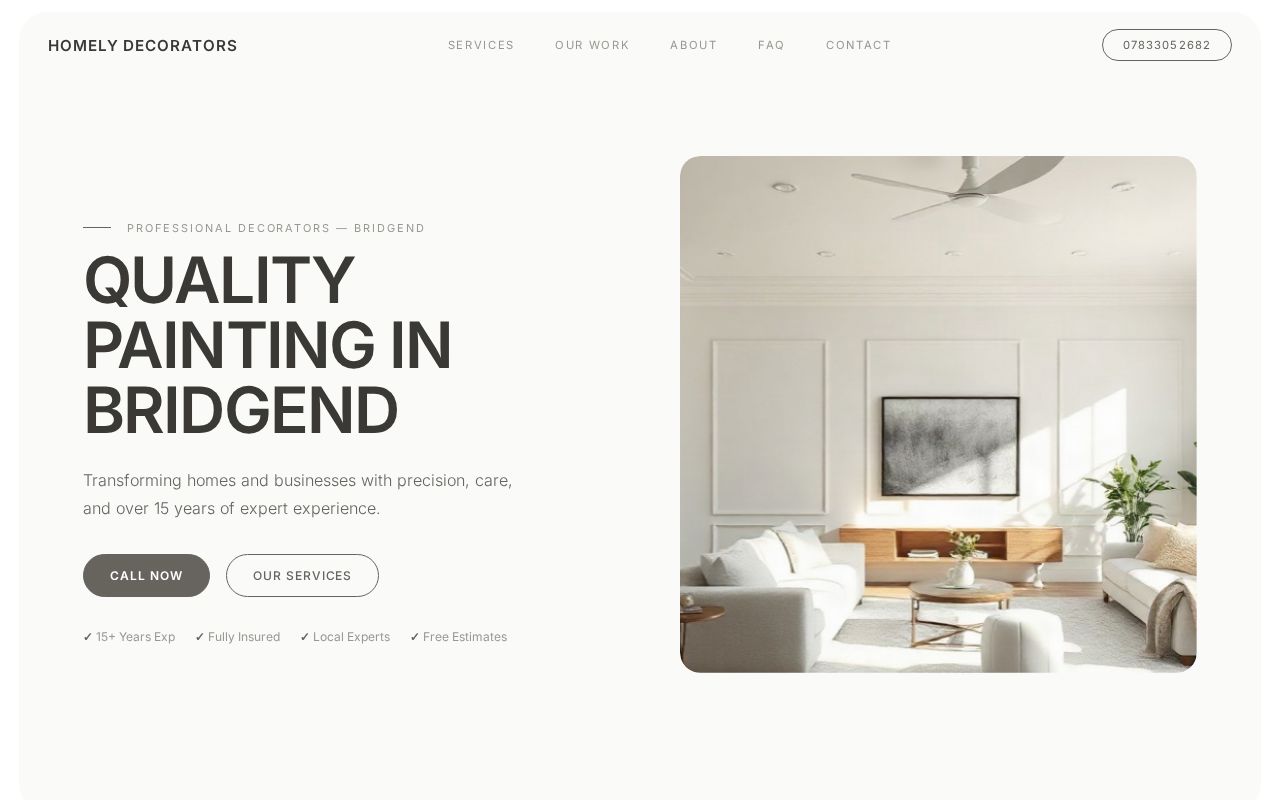 Your new website