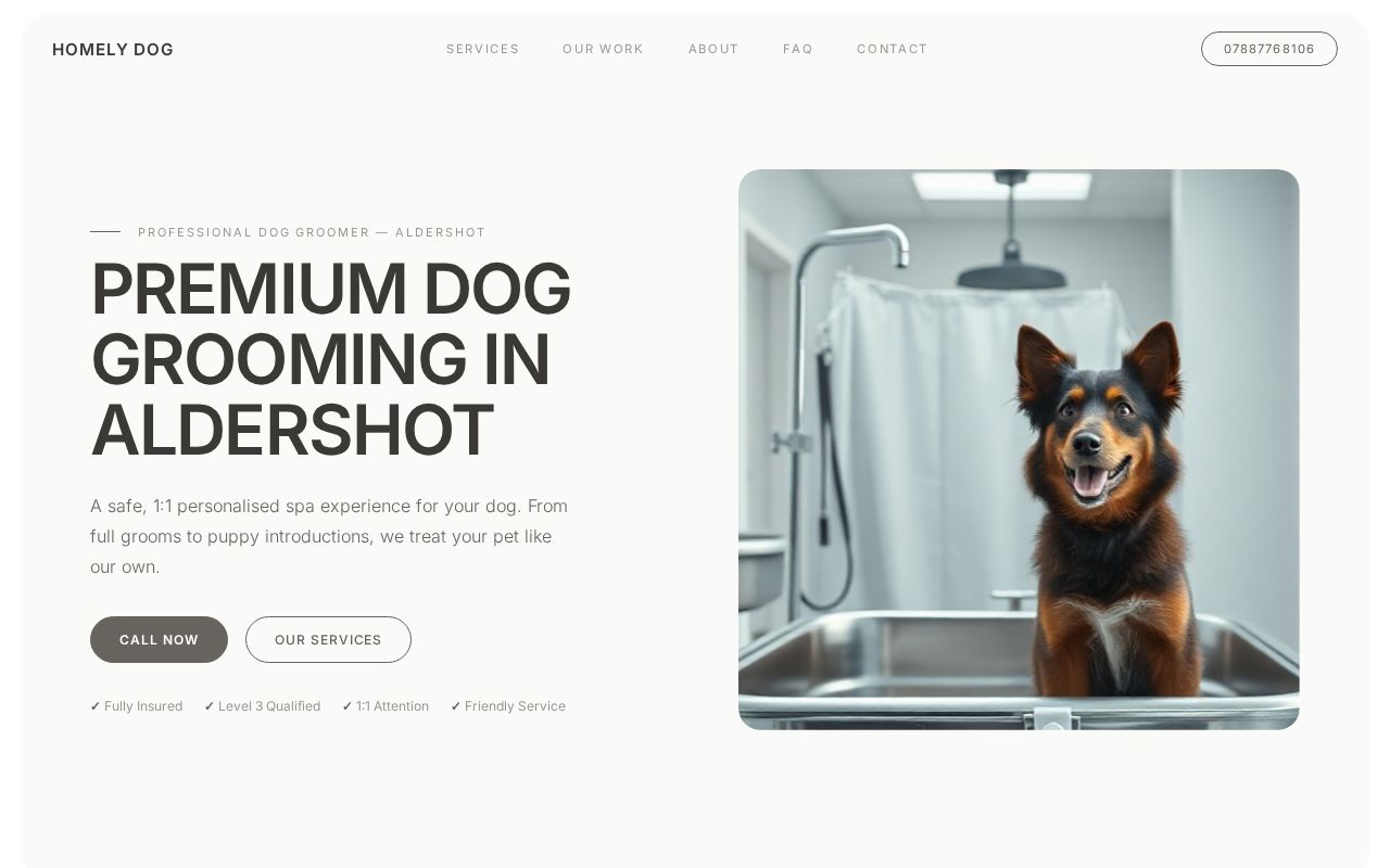 Your new website