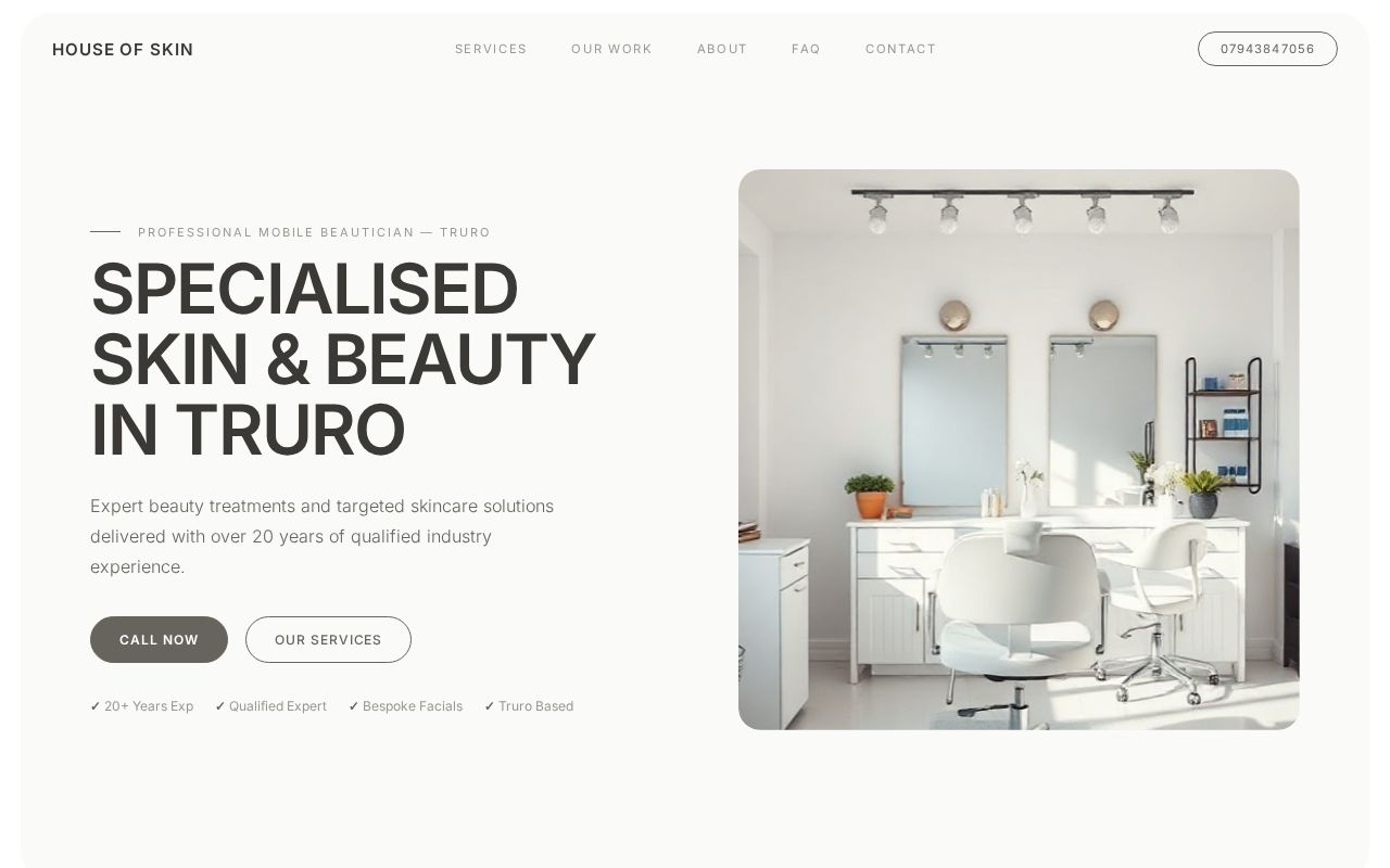 Your new website