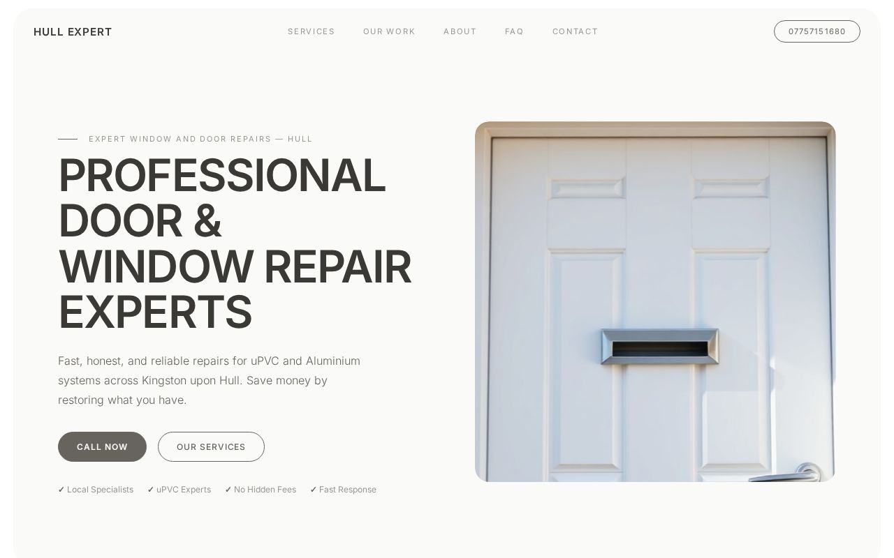 Your new website