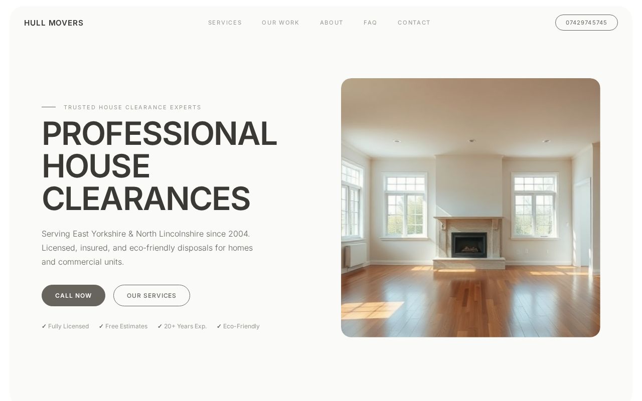 Your new website