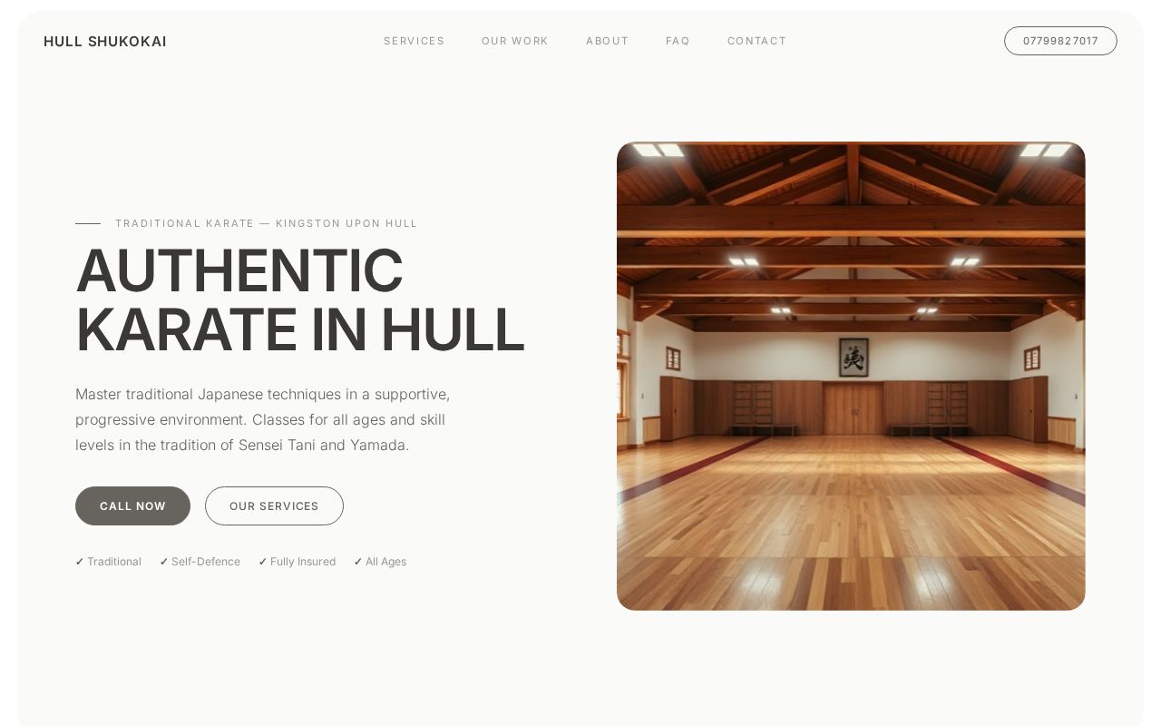 Your new website