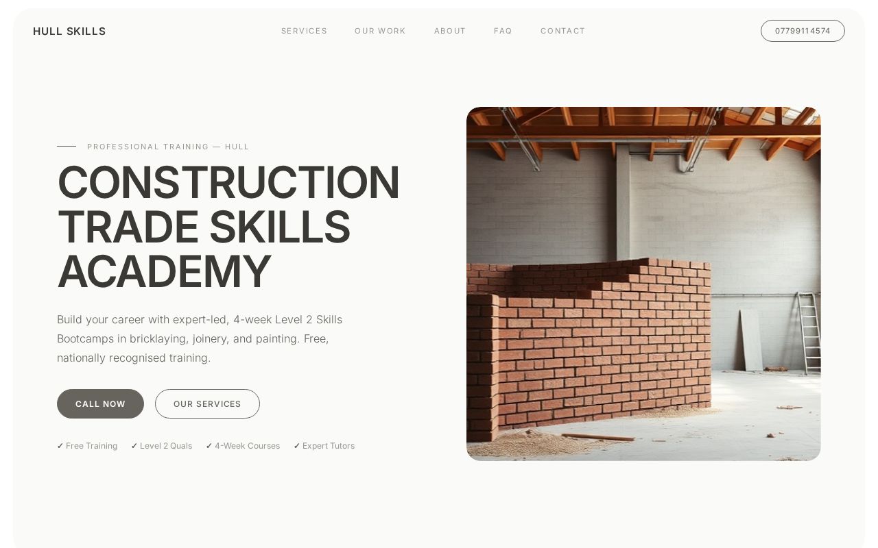 Your new website