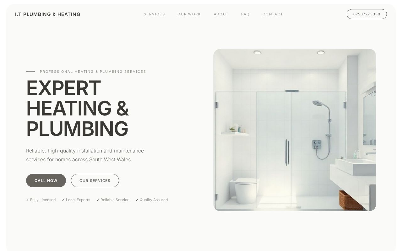 Your new website