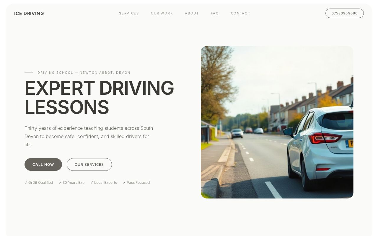 Your new website